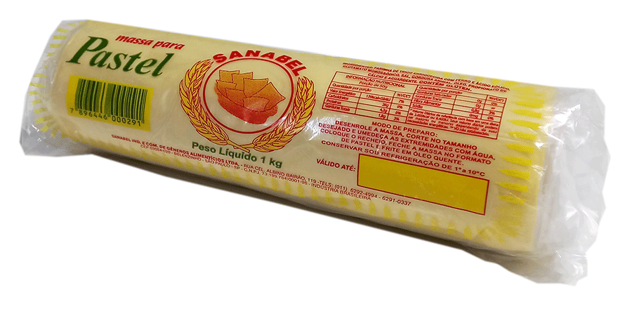 Massa em rolo 1kg